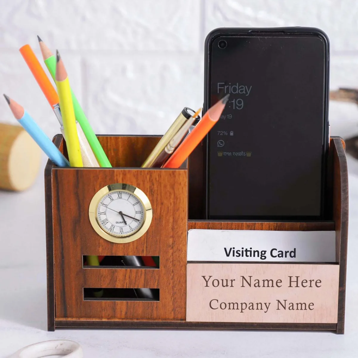 Customized 4 in 1 Pen Stand