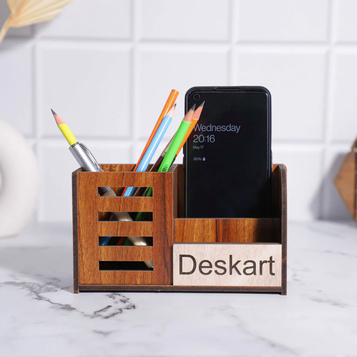 Customized 3 in 1 Pen Stand